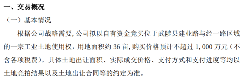 鸿盛数码拟以自有资金竞买一宗工业土地使用权 购买价格预计不超过1000万（不含各项税费）米乐M6 米乐(图1)