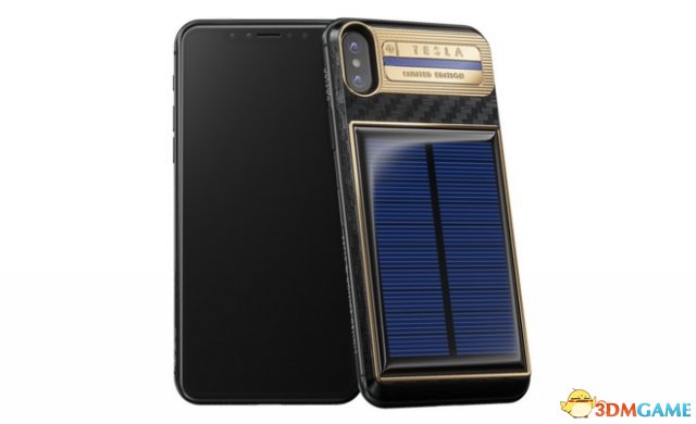 iPhone X最奢侈保护壳售价3万元 配太阳能电池(图2)
