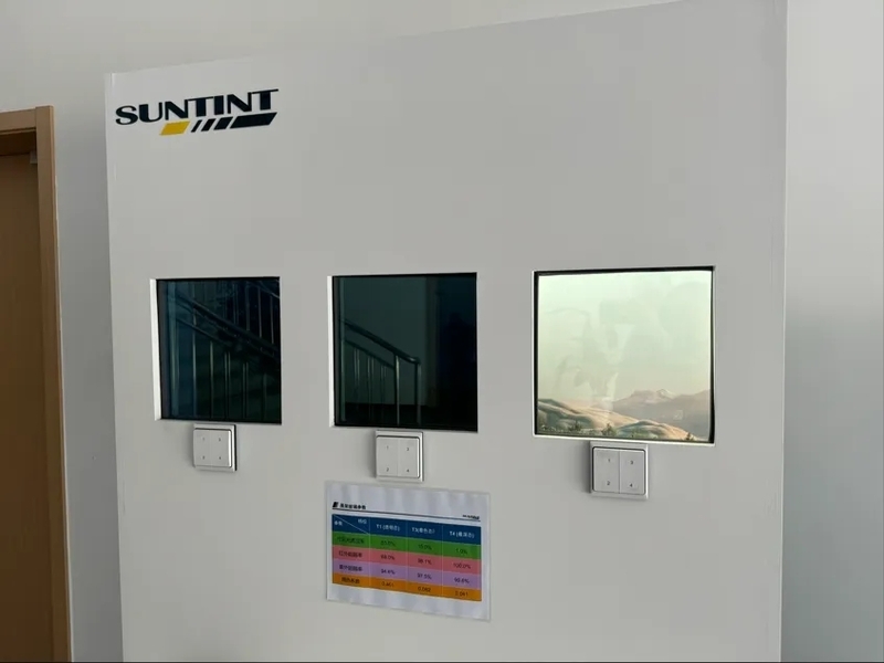 苏州：普通玻璃加层纳米膜 颜色深浅指尖调(图1)