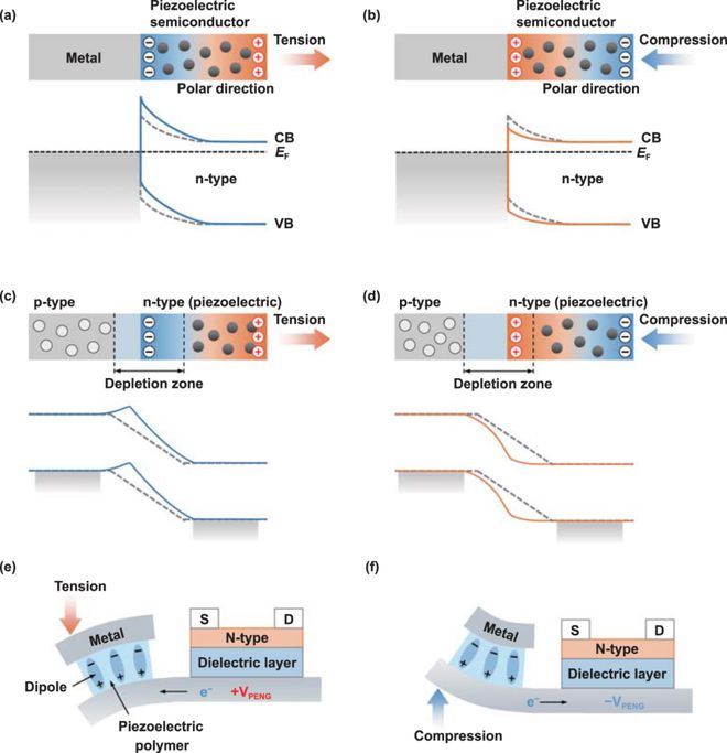极端制造 压电电子学神经形态器件：原理、制造及应用(图3)